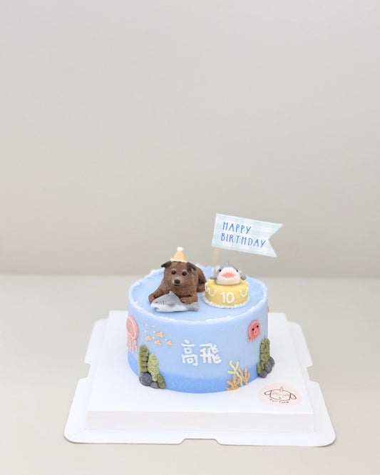 3D FULL BODY CAKE // pet cake