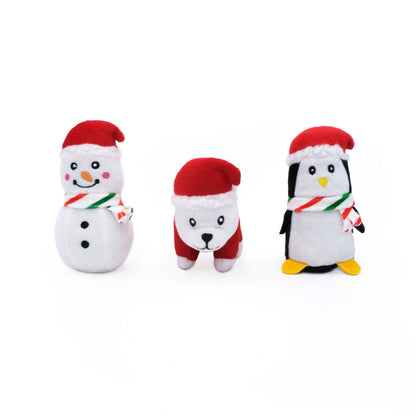 FESTIVE ANIMALS // Miniz 3-Pack