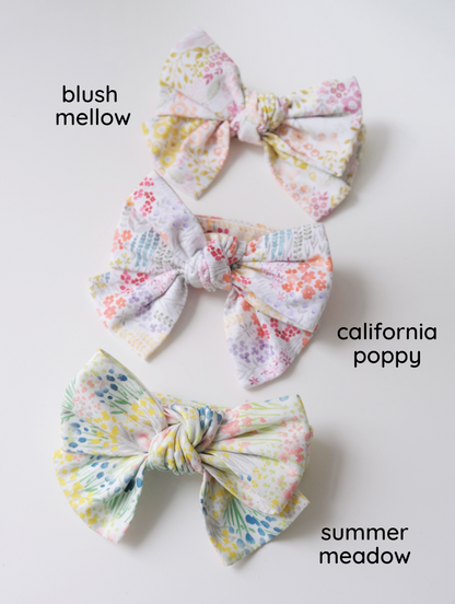 CALIFORNIA POPPY // bow