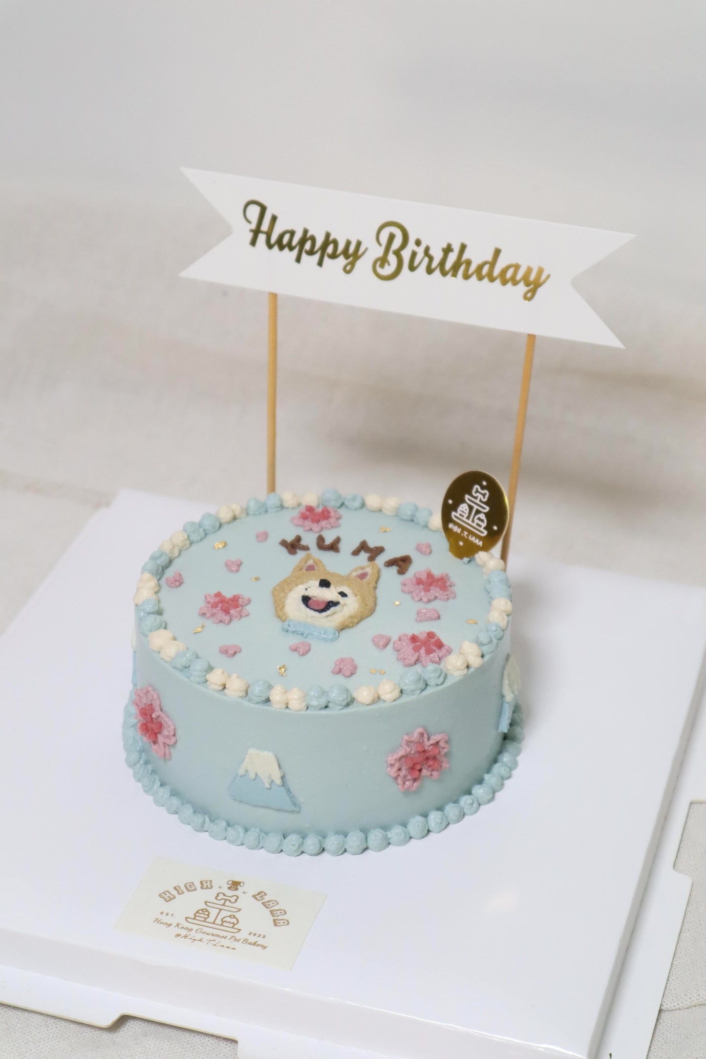BESPOKE FLAT CAKE // pet cake