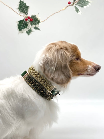 GLITTER LUCEM // paracord collar