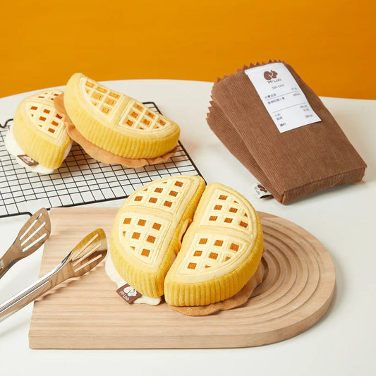 WAFFLE SET // snuffle toy
