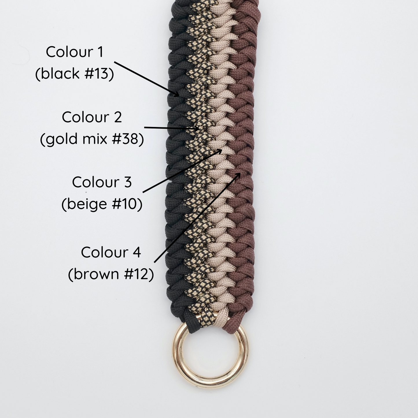 UNDA // paracord collar