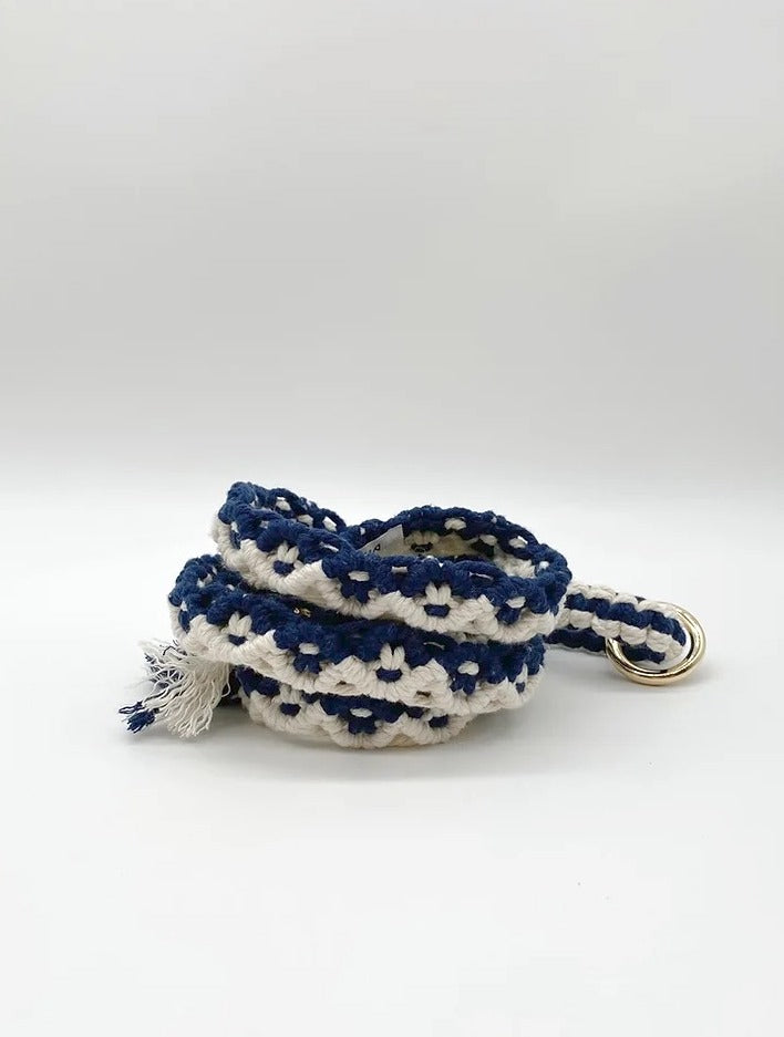 FLOS // macrame regular leash